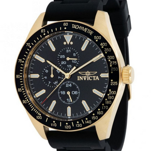 RELOJ ANALOGICO HOMBRE 38404 INVICTA AVIATOR NEGRO 1030115