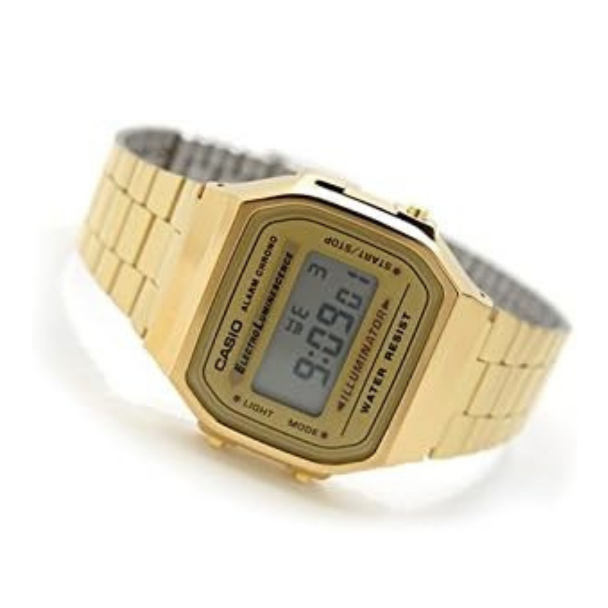 RELOJ DIGITAL HOMBRE A168WG-9WDF CASIO DORADO CLASICO 1030124
