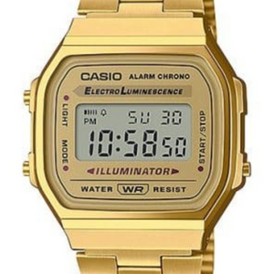 RELOJ DIGITAL HOMBRE A168WG-9WDF CASIO DORADO CLASICO 1030124
