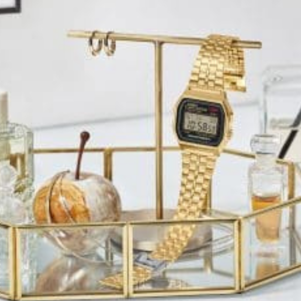 RELOJ DIGITAL UNISEX A159WGEA-1DF CASIO DORADO CLASICO