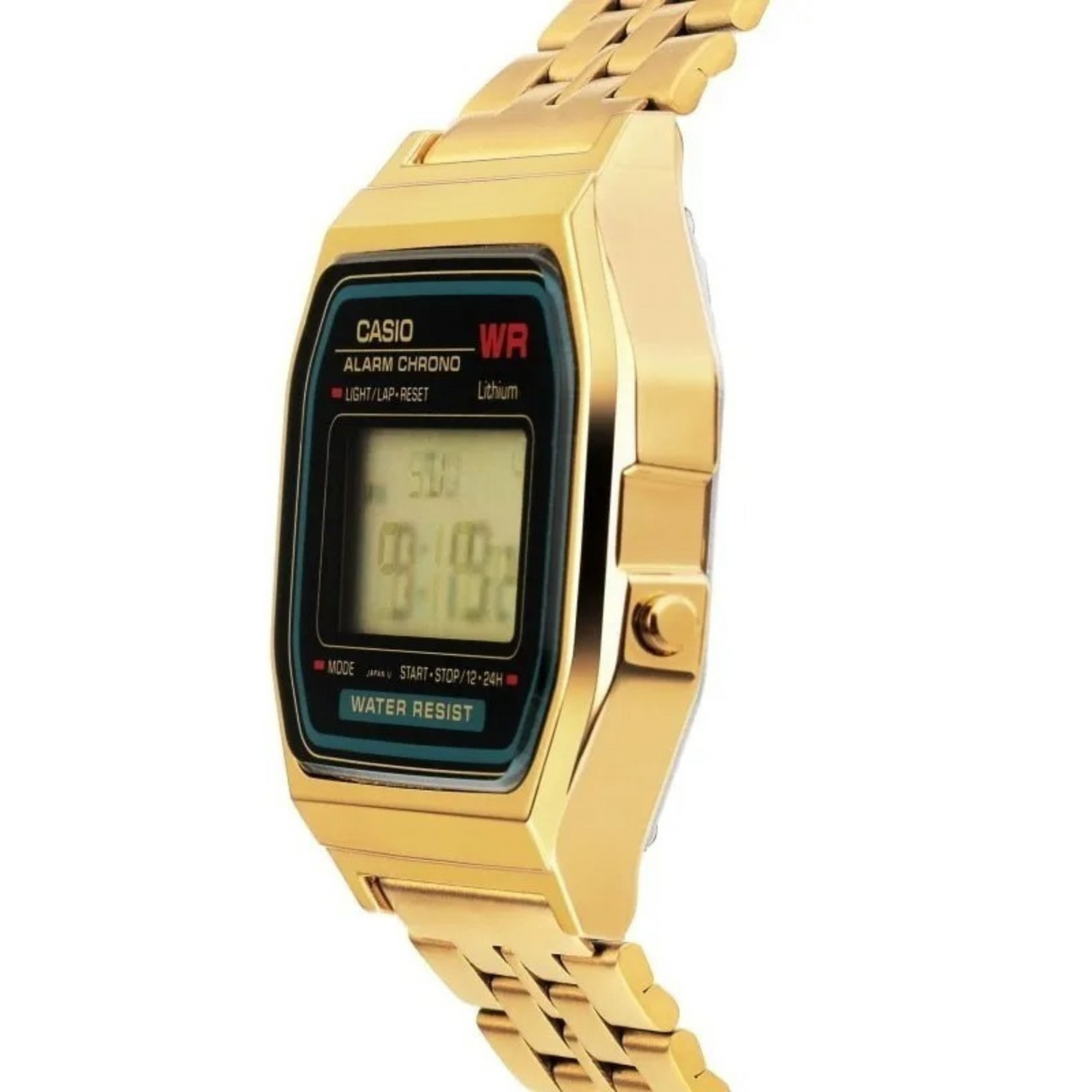 RELOJ DIGITAL UNISEX A159WGEA-1DF CASIO DORADO CLASICO