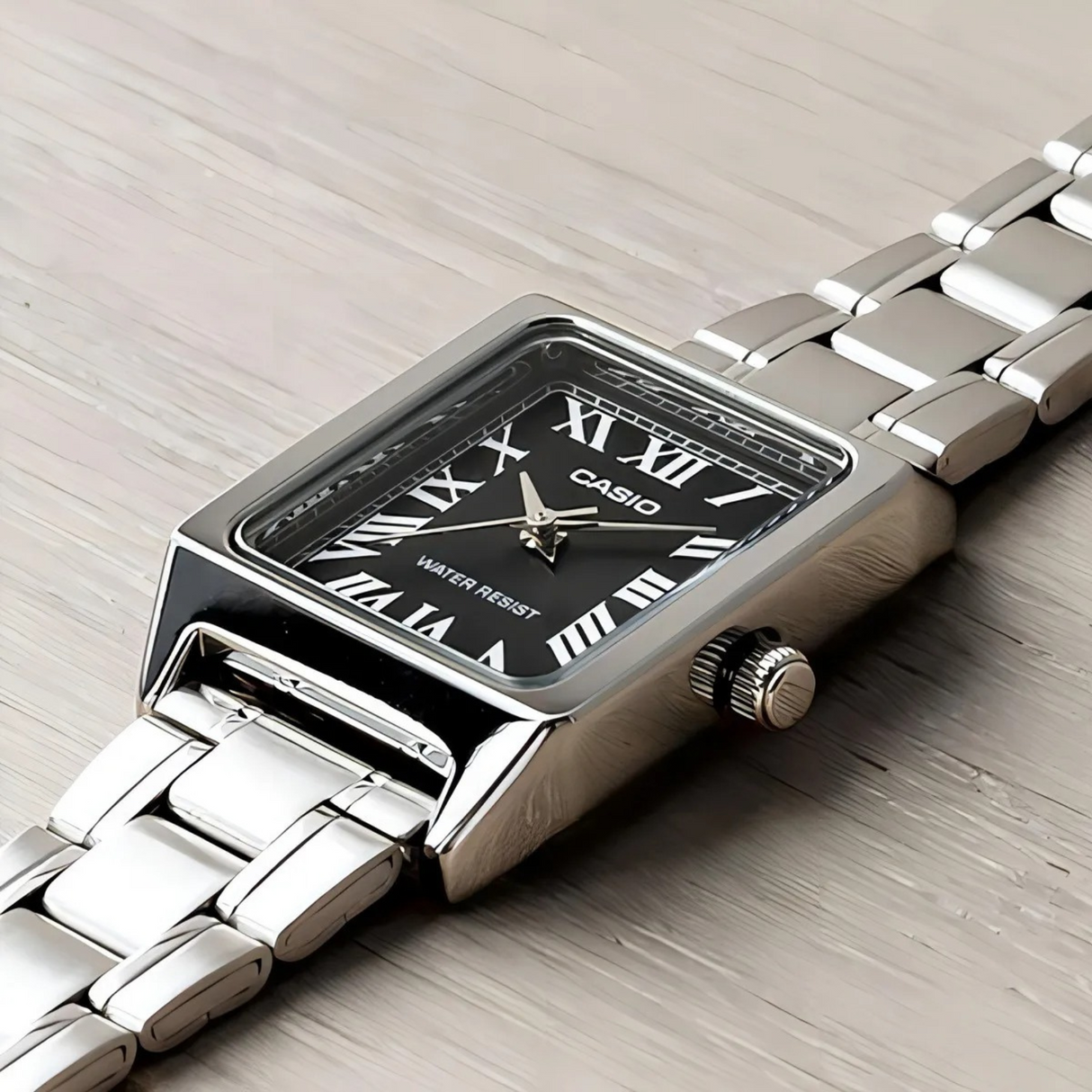 RELOJ ANALOGICO MUJER LTP-V007D-1BUDF CASIO PLATEADO CLASICO 1030153