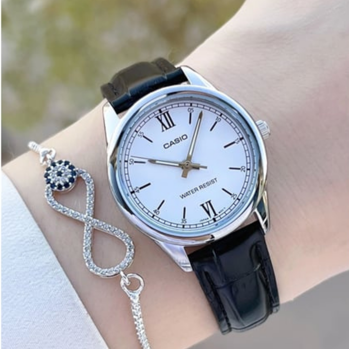 RELOJ ANALOGICO MUJER LTP-V005L-7B2UDF CASIO NEGRO CASUAL 1030149
