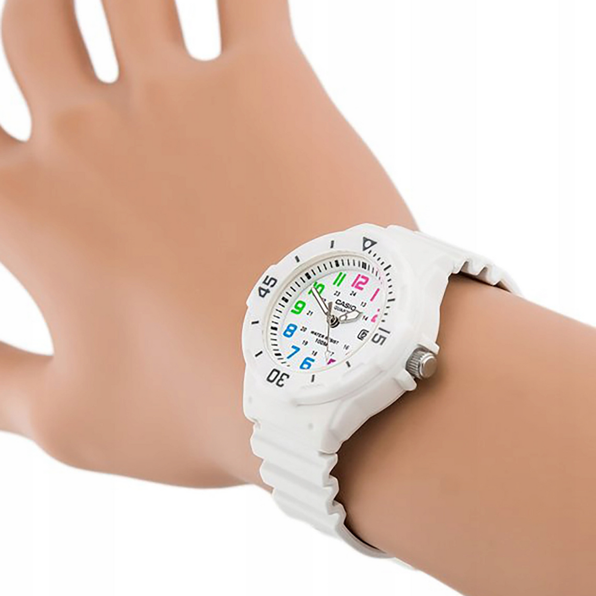 RELOJ ANALOGICO MUJER LRW-200H-7BVCF CASIO BLANCO SPORT 1030137
