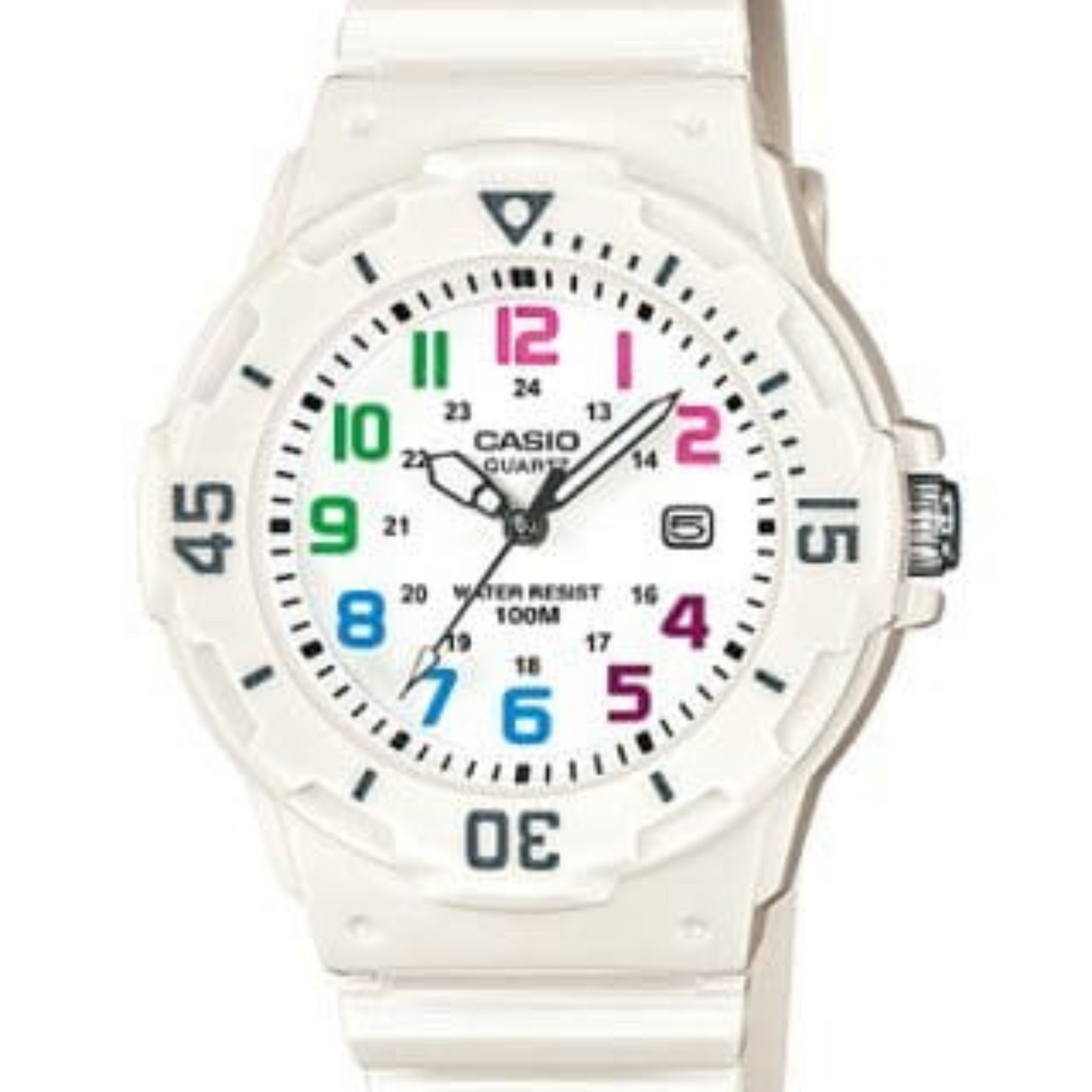 RELOJ ANALOGICO MUJER LRW-200H-7BVCF CASIO BLANCO SPORT 1030137