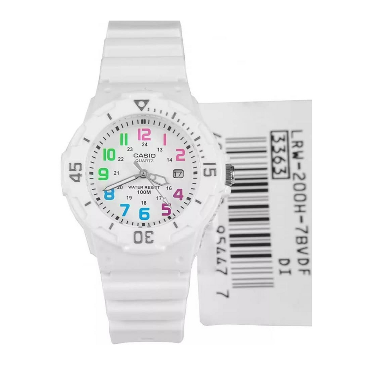 RELOJ ANALOGICO MUJER LRW-200H-7BVCF CASIO BLANCO SPORT 1030137