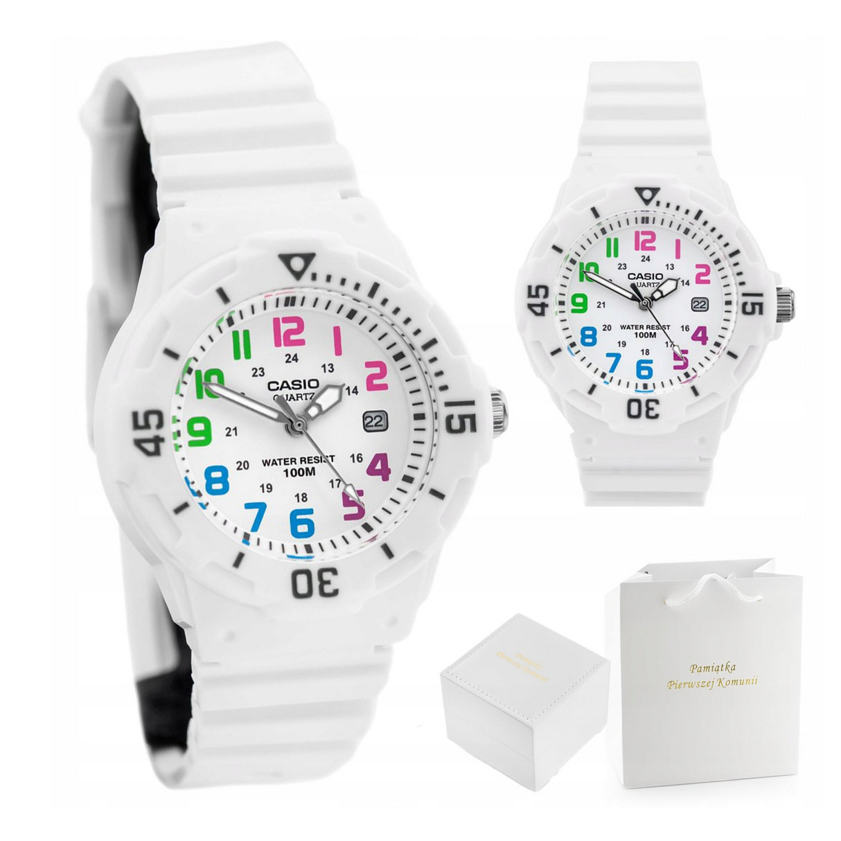 RELOJ ANALOGICO MUJER LRW-200H-7BVCF CASIO BLANCO SPORT 1030137