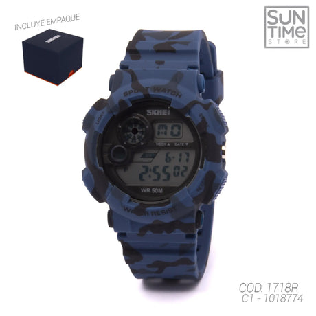 RELOJ ACUATICO HOMBRE 1718R SKMEI SPORT 1018774 SKMEI