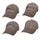 GORRA PRELAVADA UNISEX 3PRS006 SUNTIME MARRON SPORT 1030056 SUNTIME