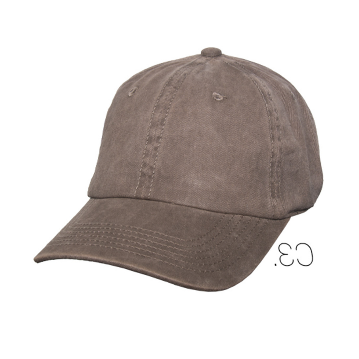 GORRA PRELAVADA UNISEX 3PRS006 SUNTIME MARRON SPORT 1030056