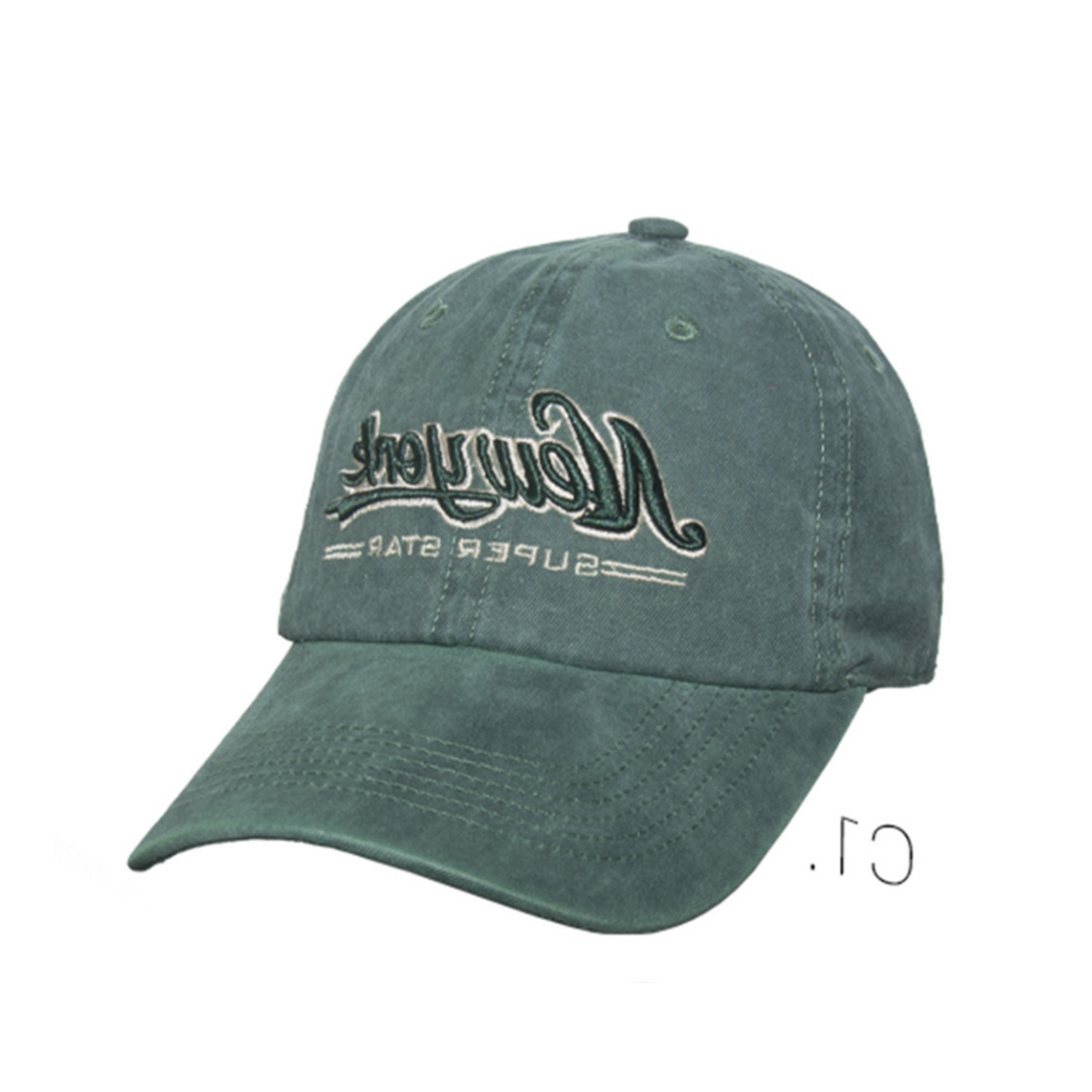 GORRA PRELAVADA UNISEX 3PRS008 SUNTIME VERDE SPORT 1030058