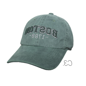 GORRA PRELAVADA UNISEX 3PRS008 SUNTIME VERDE SPORT 1030058