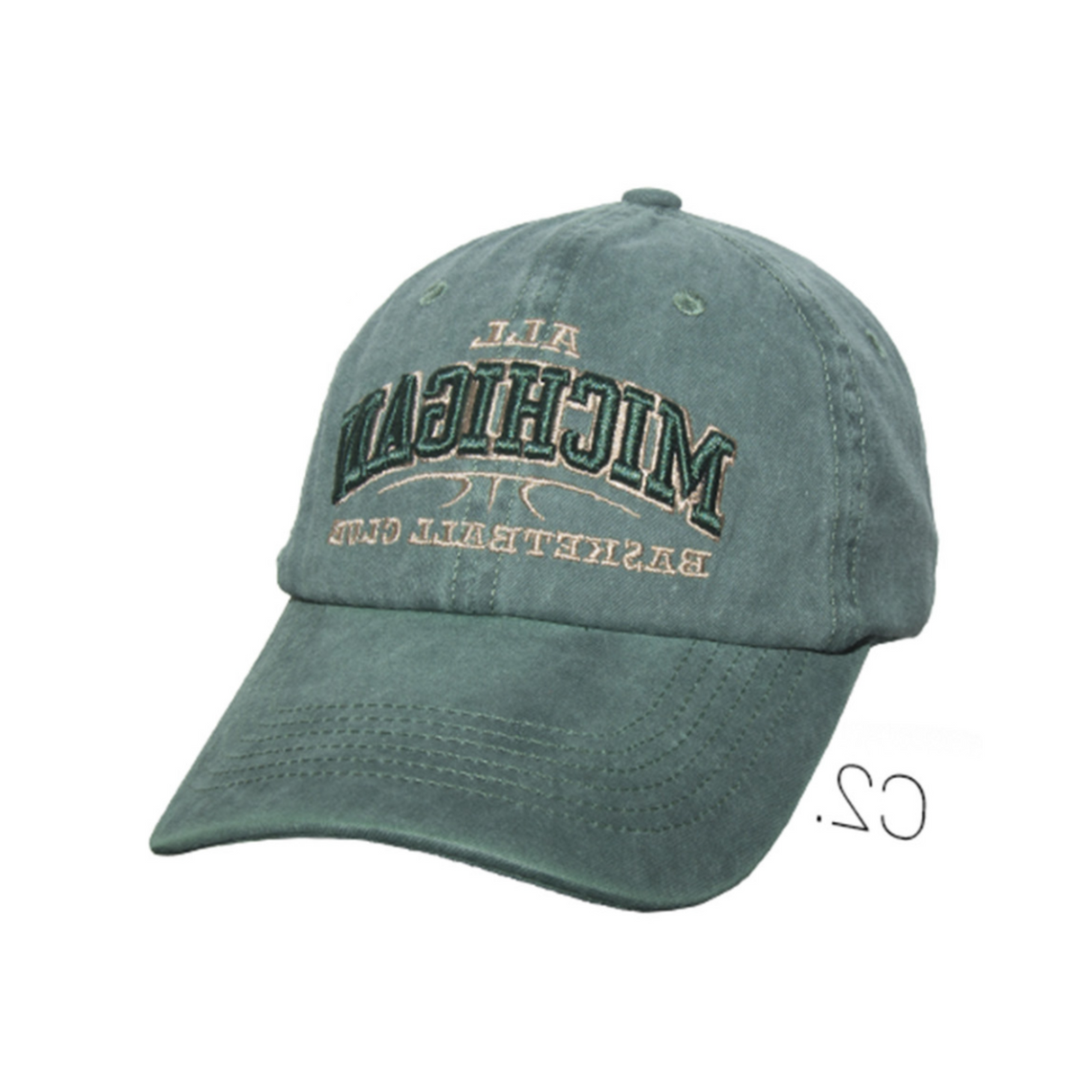 GORRA PRELAVADA UNISEX 3PRS008 SUNTIME VERDE SPORT 1030058