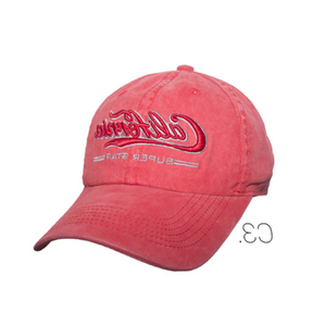 GORRA PRELAVADA UNISEX 3PRS005 SUNTIME ROJO SPORT 1030055