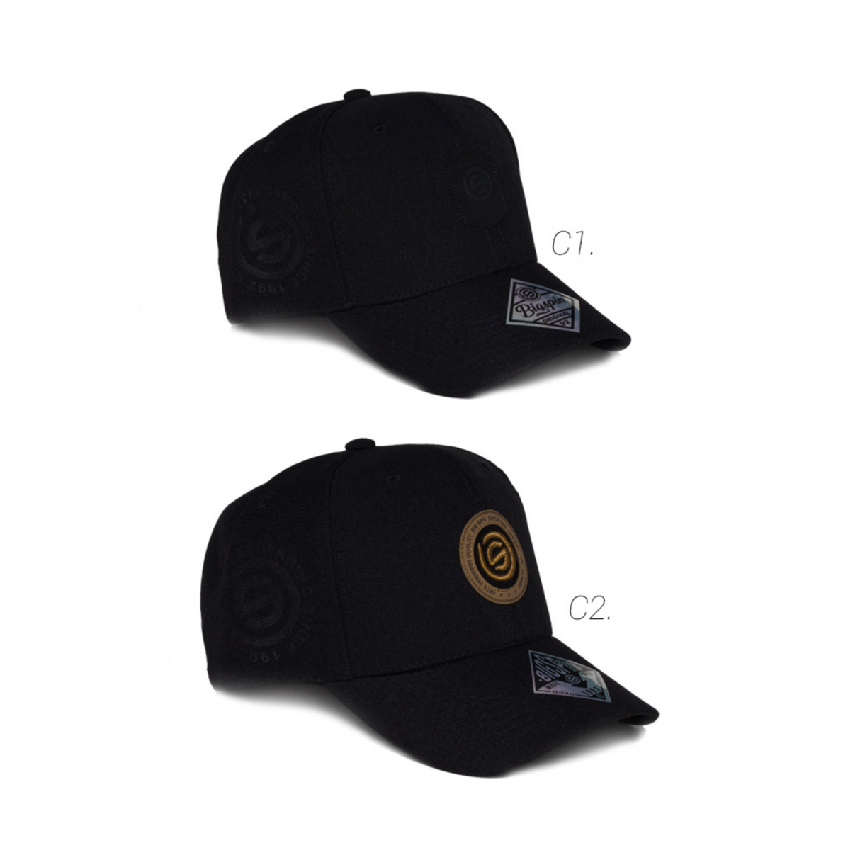 GORRA CON BROCHE UNISEX 3BSC29 BIGSPIN SPORT NEGRO 1015289