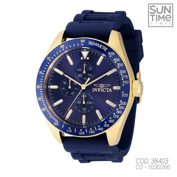 RELOJ ANALOGICO HOMBRE 38403 INVICTA	AZUL SPORT 1030266