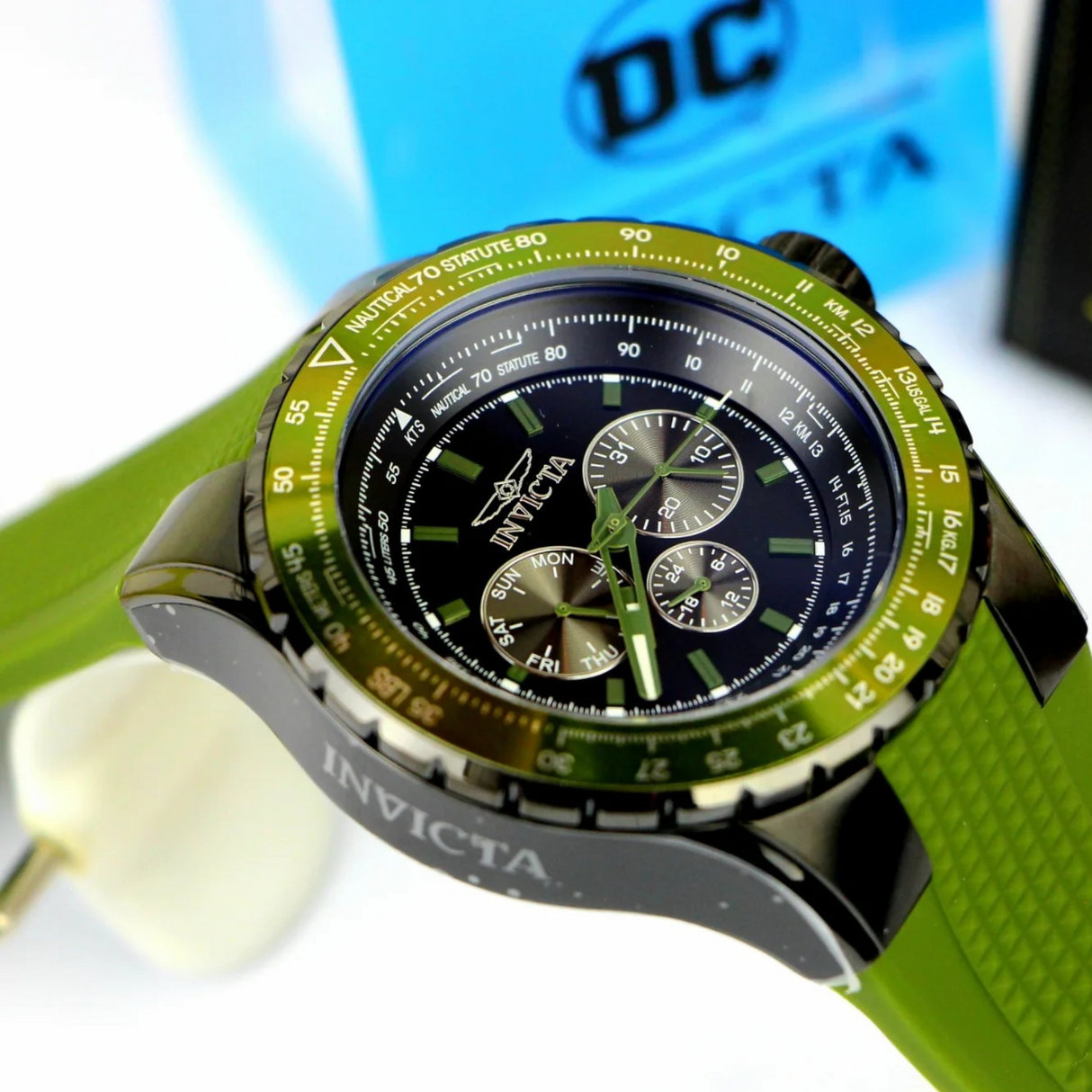 RELOJ ANALOGICO HOMBRE 39310 INVICTA	VERDE SPORT 1030267