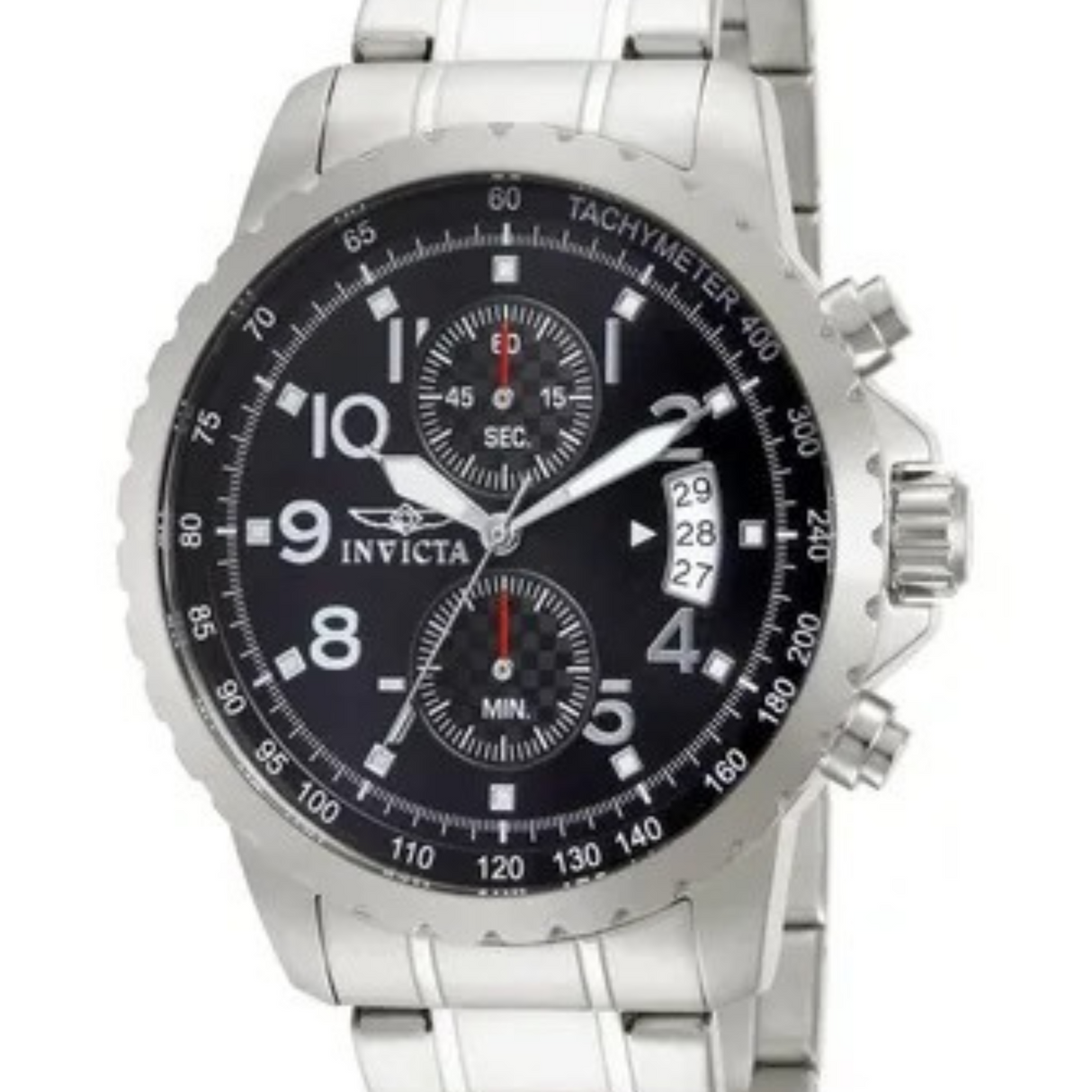RELOJ ANALOGICO HOMBRE 13783 INVICTA PLATEADO CLASICO 1030261