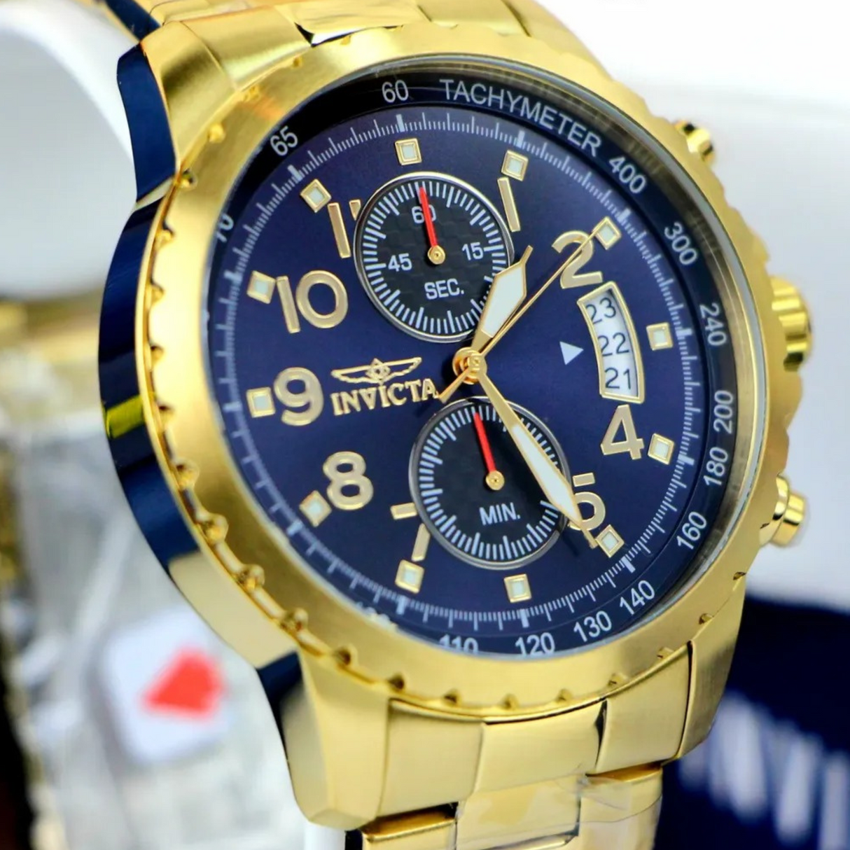 RELOJ ANALOGICO HOMBRE 13785 INVICTA	DORADO CLASICO 1030260