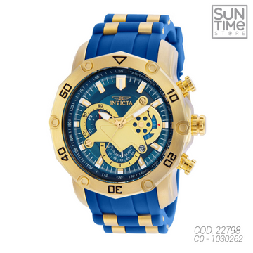 RELOJ ANALOGICO HOMBRE 22798 INVICTA	AZUL SPORT 1030262