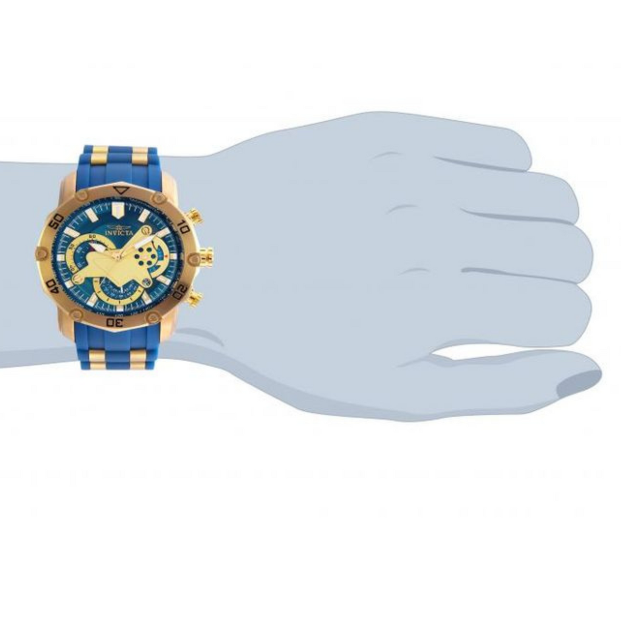 RELOJ ANALOGICO HOMBRE 22798 INVICTA	AZUL SPORT 1030262