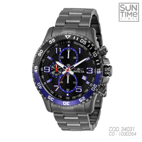 RELOJ ANALOGICO HOMBRE 34031 INVICTA	GRIS CLASICO 1030264 INVICTA