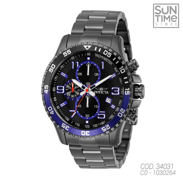 RELOJ ANALOGICO HOMBRE 34031 INVICTA	GRIS CLASICO 1030264 INVICTA