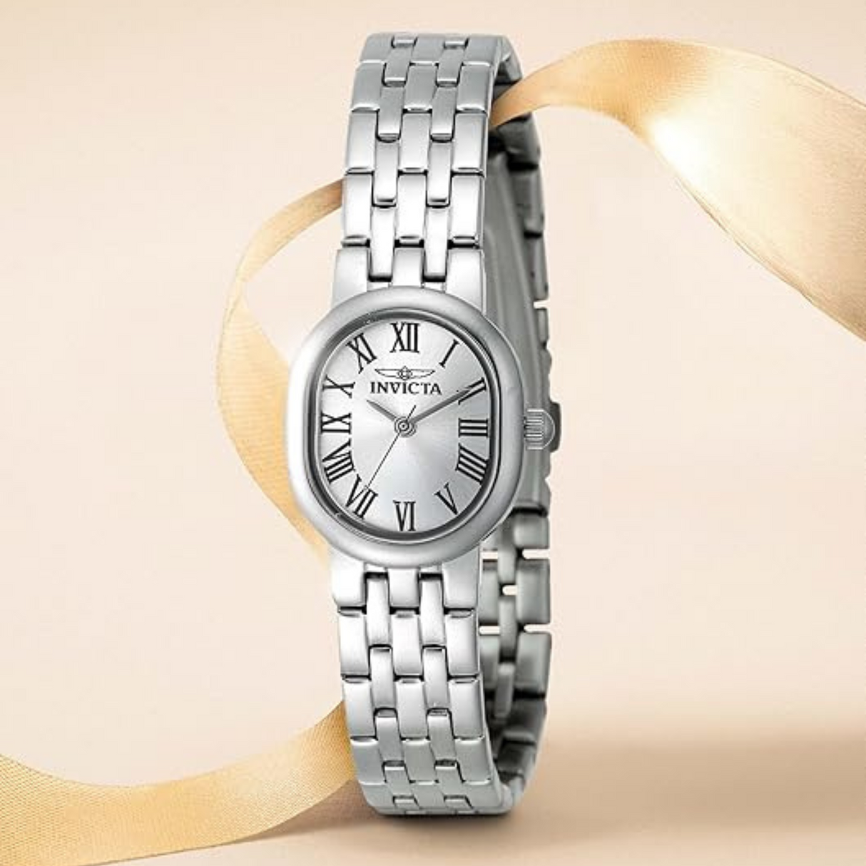 RELOJ ANALOGICO MUJER 48138 INVICTA PLATEADO CLASICO 1030228