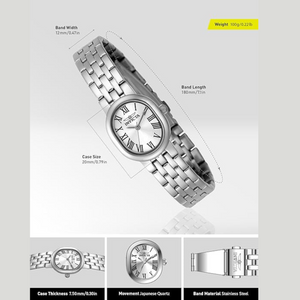 RELOJ ANALOGICO MUJER 48138 INVICTA PLATEADO CLASICO 1030228