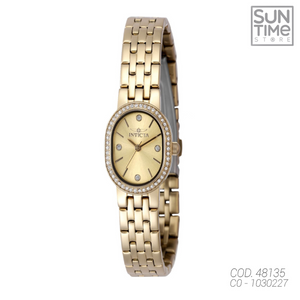 RELOJ ANALOGICO MUJER 48135 INVICTA DORADO CLASICO 1030227