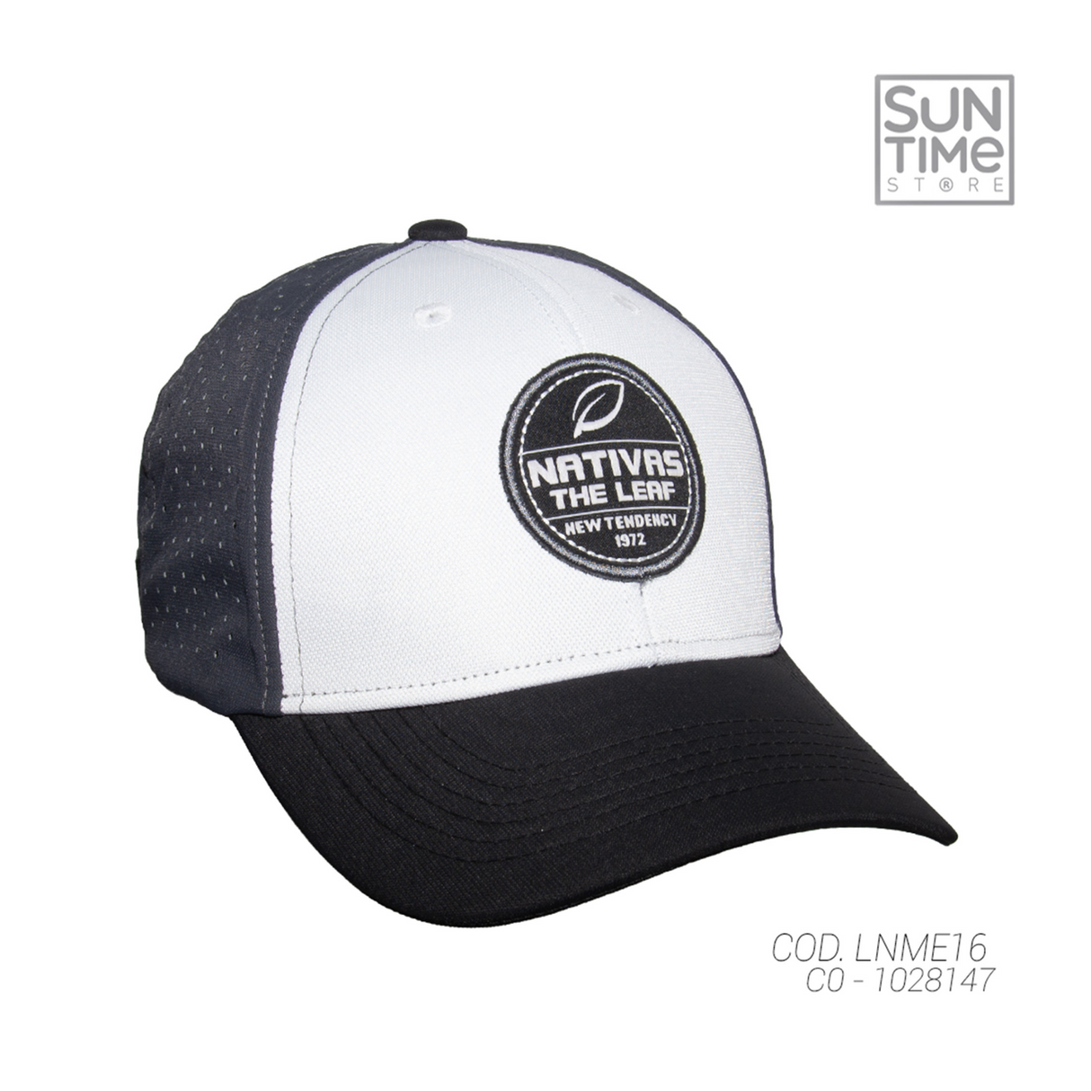 GORRA MALLA UNISEX LNME16 LEAF NATIVAS BLANCO SPORT 1028147