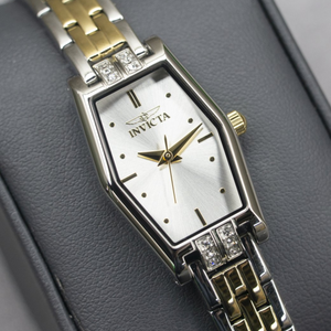 RELOJ ANALOGICO MUJER 48132 INVICTA PLATEADO CLASICO 1030226