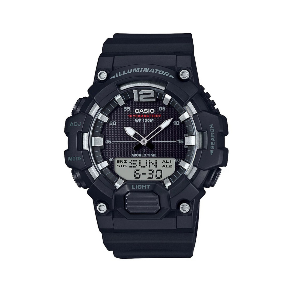 RELOJ ANALOGICO-DIGITAL HOMBRE HDC-700-1AVDF CASIO NEGRO SPORT 1030560
