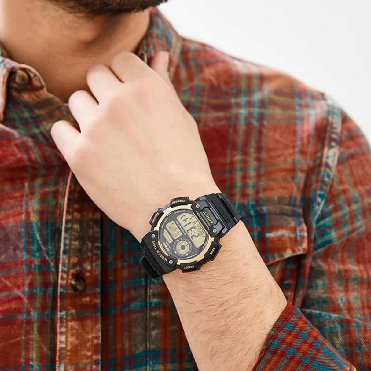 RELOJ DIGITAL HOMBRE AE-1400WH-9AVDF CASIO NEGRO SPORT 1030559