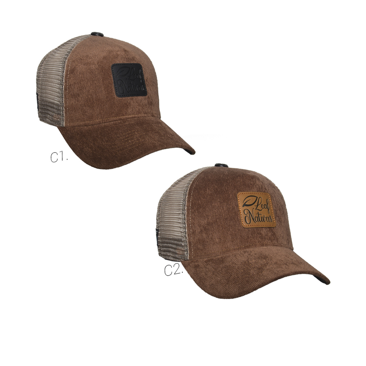 GORRA MALLA UNISEX LNMC07 LEAF NATIVAS MARRON SPORT 1028155