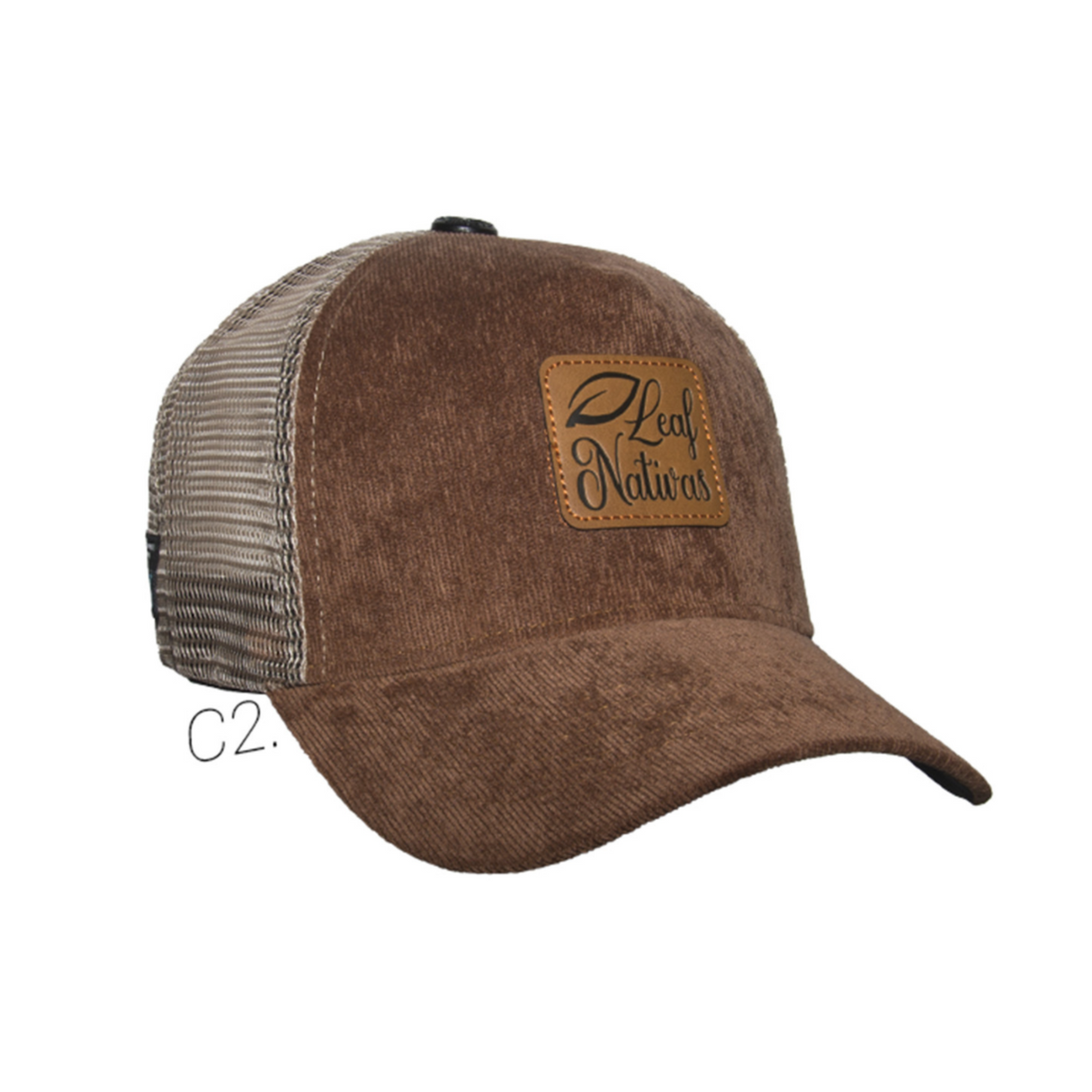 GORRA MALLA UNISEX LNMC07 LEAF NATIVAS MARRON SPORT 1028155