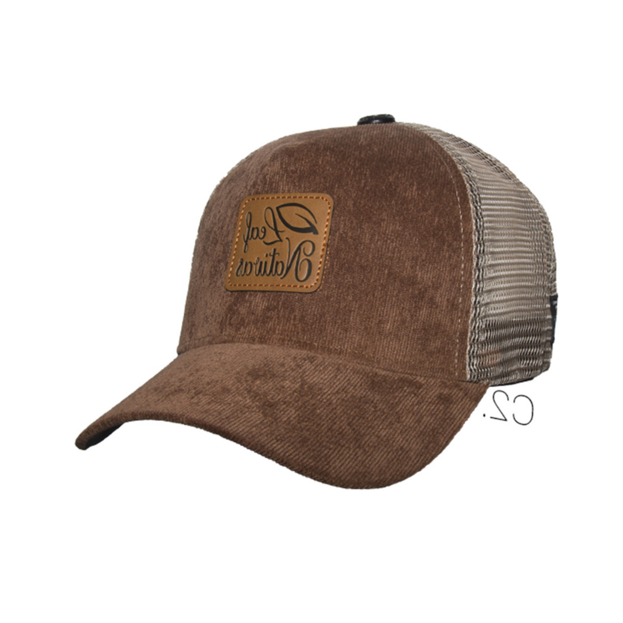 GORRA MALLA UNISEX LNMC07 LEAF NATIVAS MARRON SPORT 1028155