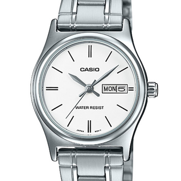 RELOJ ANALOGICO MUJER LTP-V006D-7B2UDF CASIO PLATEADO CLASICO 1030150