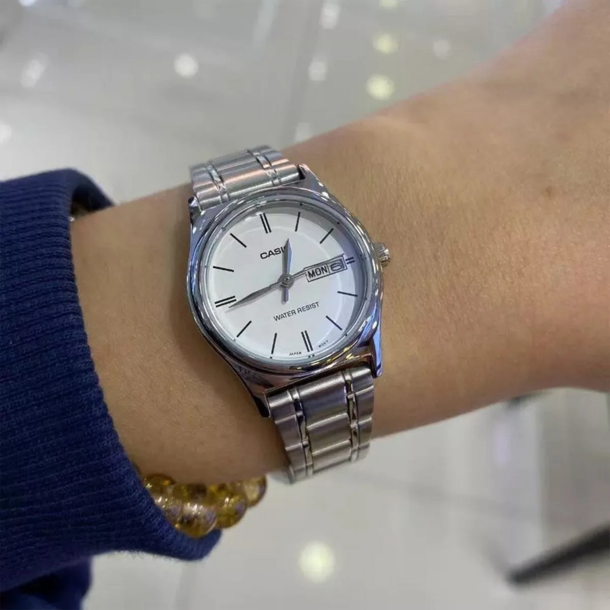 RELOJ ANALOGICO MUJER LTP-V006D-7B2UDF CASIO PLATEADO CLASICO 1030150
