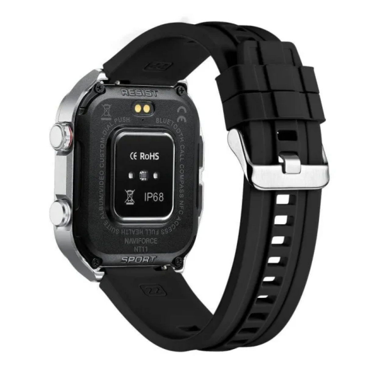 SMARTWATCH HOMBRE NT11 NAVIFORCE PLATEADO 1030954