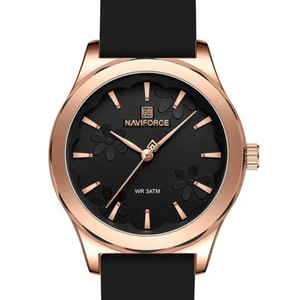 RELOJ ANALOGICO MUJER NF5051 NAVIFORCE NEGRO CASUAL 1030873