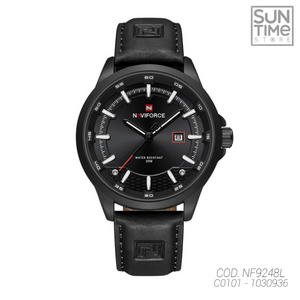 RELOJ ANALOGICO HOMBRE NF9248L NAVIFORCE NEGRO CASUAL 1030936