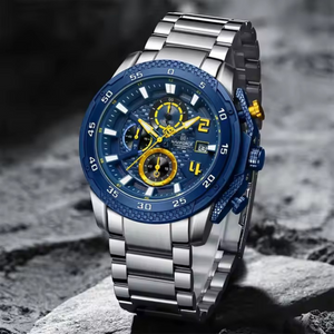 RELOJ ANALOGICO HOMBRE NF8047S NAVIFORCE PLATEADO CLASICO 1030897