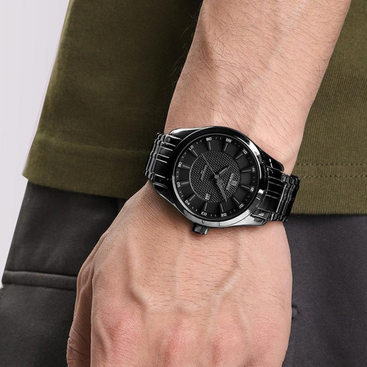 RELOJ ANALOGICO HOMBRE NF8032 NAVIFORCE NEGRO CLASICO 1030891