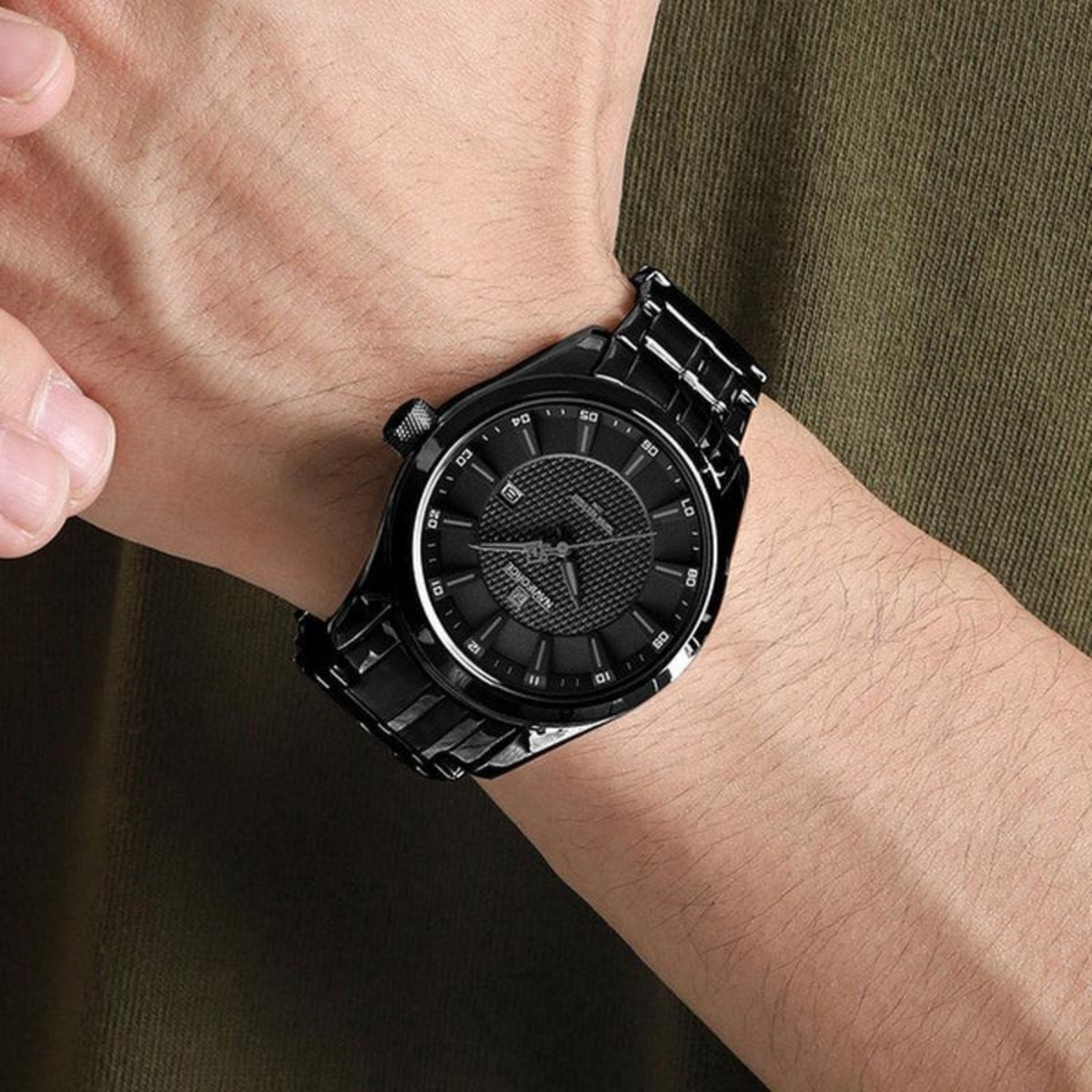 RELOJ ANALOGICO HOMBRE NF8032 NAVIFORCE NEGRO CLASICO 1030891