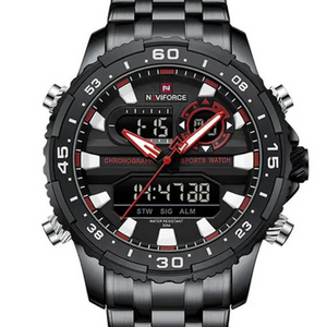 RELOJ ANALOGICO-DIGITAL HOMBRE NF9234 NAVIFORCE ROJO CASUAL 1030968