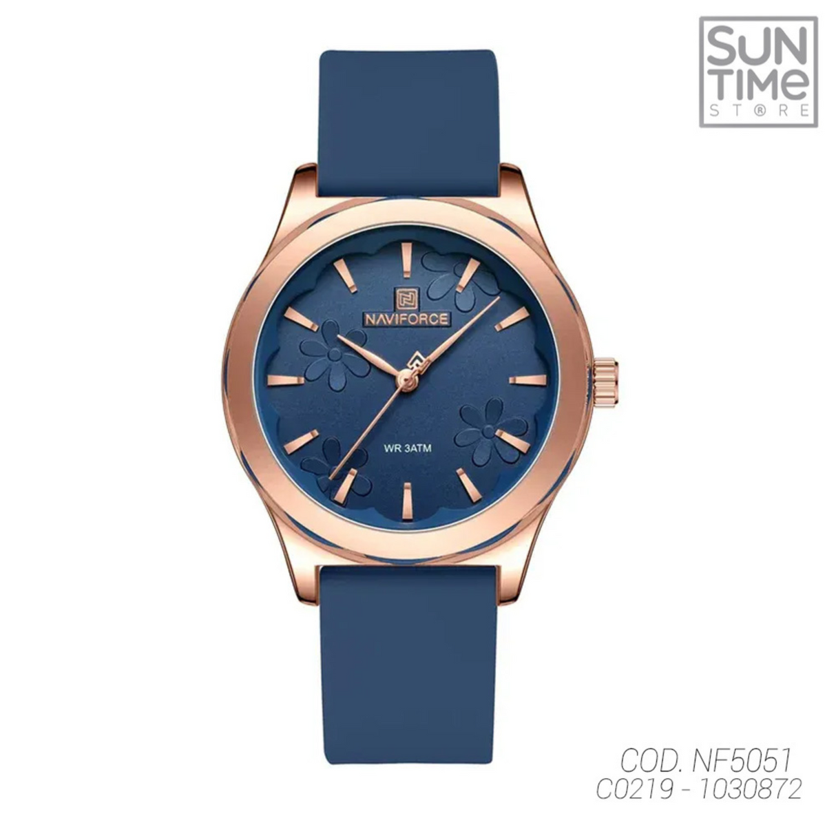 RELOJ ANALOGICO MUJER NF5051 NAVIFORCE AZUL CASUAL 1030872
