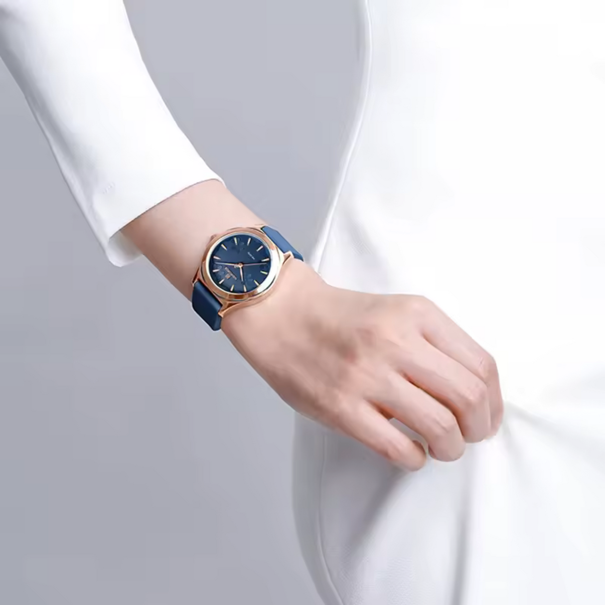 RELOJ ANALOGICO MUJER NF5051 NAVIFORCE AZUL CASUAL 1030872
