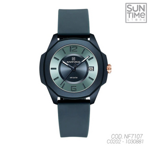 RELOJ ANALOGICO MUJER NF7107 NAVIFORCE AZUL CASUAL 1030881