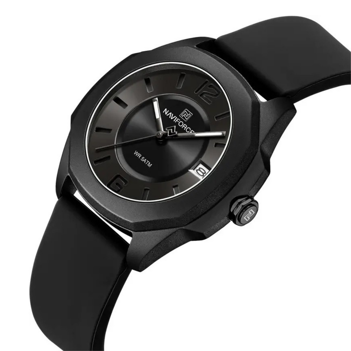 RELOJ ANALOGICO MUJER NF7107 NAVIFORCE NEGRO CASUAL 1030879